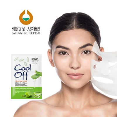 GMPC Factory OEM Sun Repair Face Maschera facciale idratante profonda Cura della pelle all'aloe vera