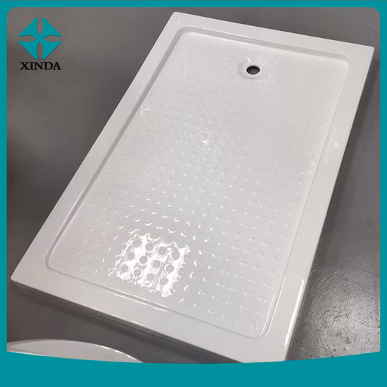 Piatto doccia a soglia singola, piatto doccia acrilico OEM/ODM economico, prodotti per il bagno